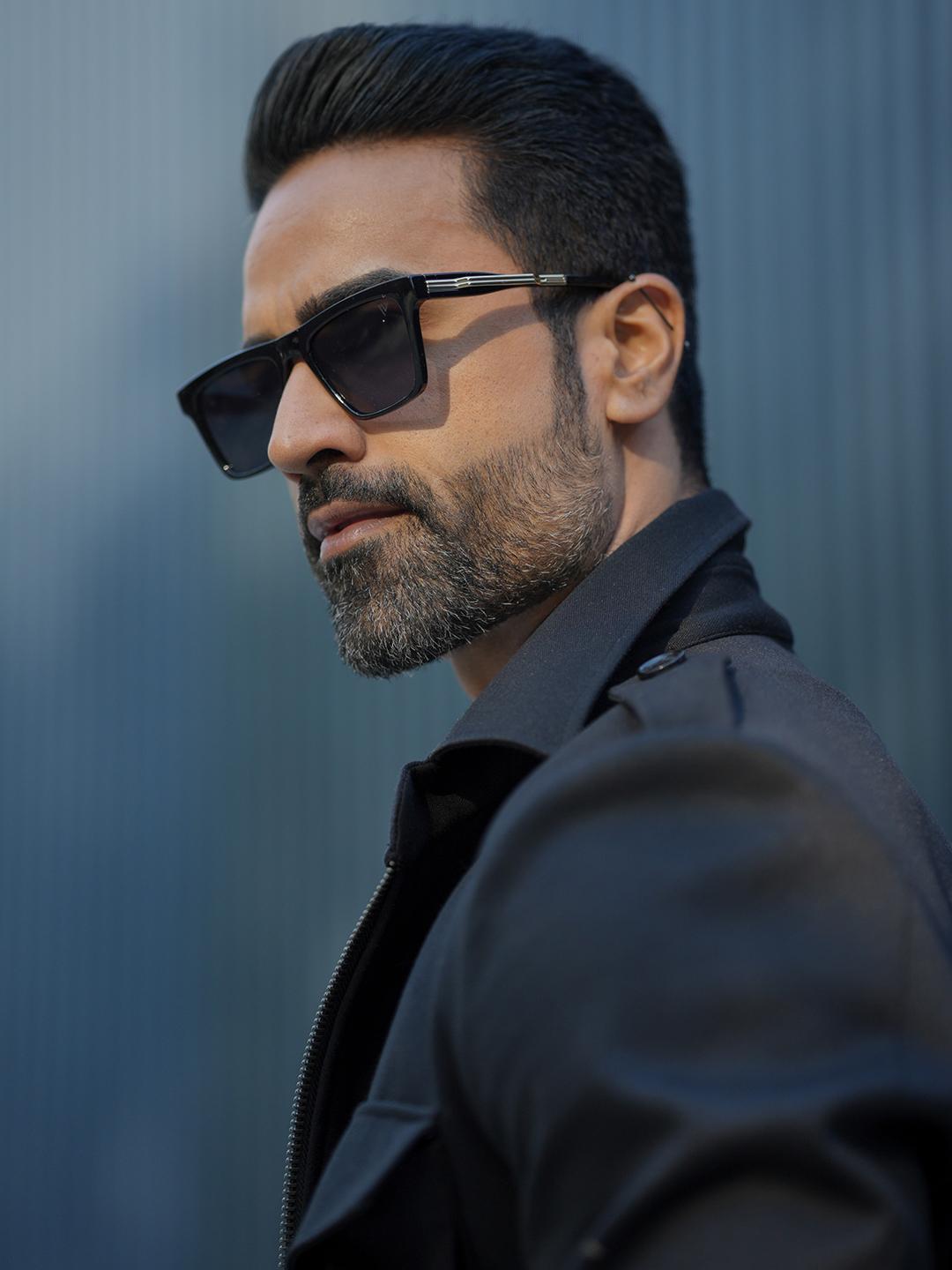 Buy Voyage Black Wayfarer Sunglasses UV Protected Lens - - Accessories for Unisex