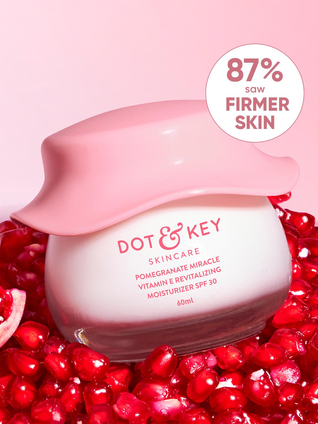 Buy DOT & KEY Pomegranate Miracle Vitamin E Revitalizing Face Moisturizer SPF30 60ml - - Personal Care for Unisex