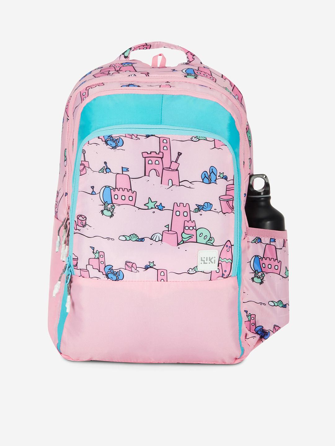 Buy Wildcraft Pink & Blue Graphic Printed WIKI CHAMP 5 Backpack - - Accessories for Unisex