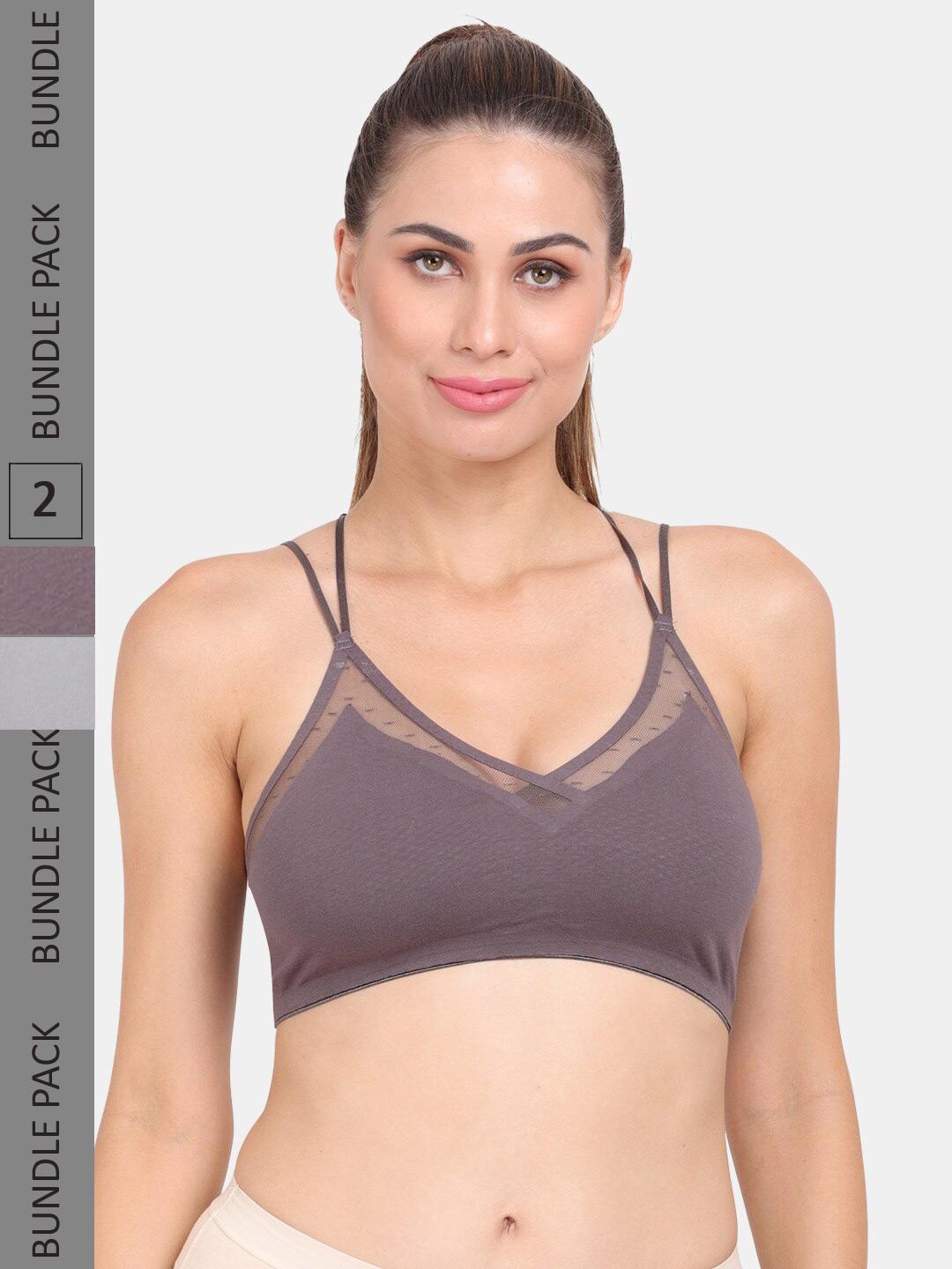 Buy Amour Secret Pack Of 2 Lightly Padded Workout Bra -  - Apparel for Women