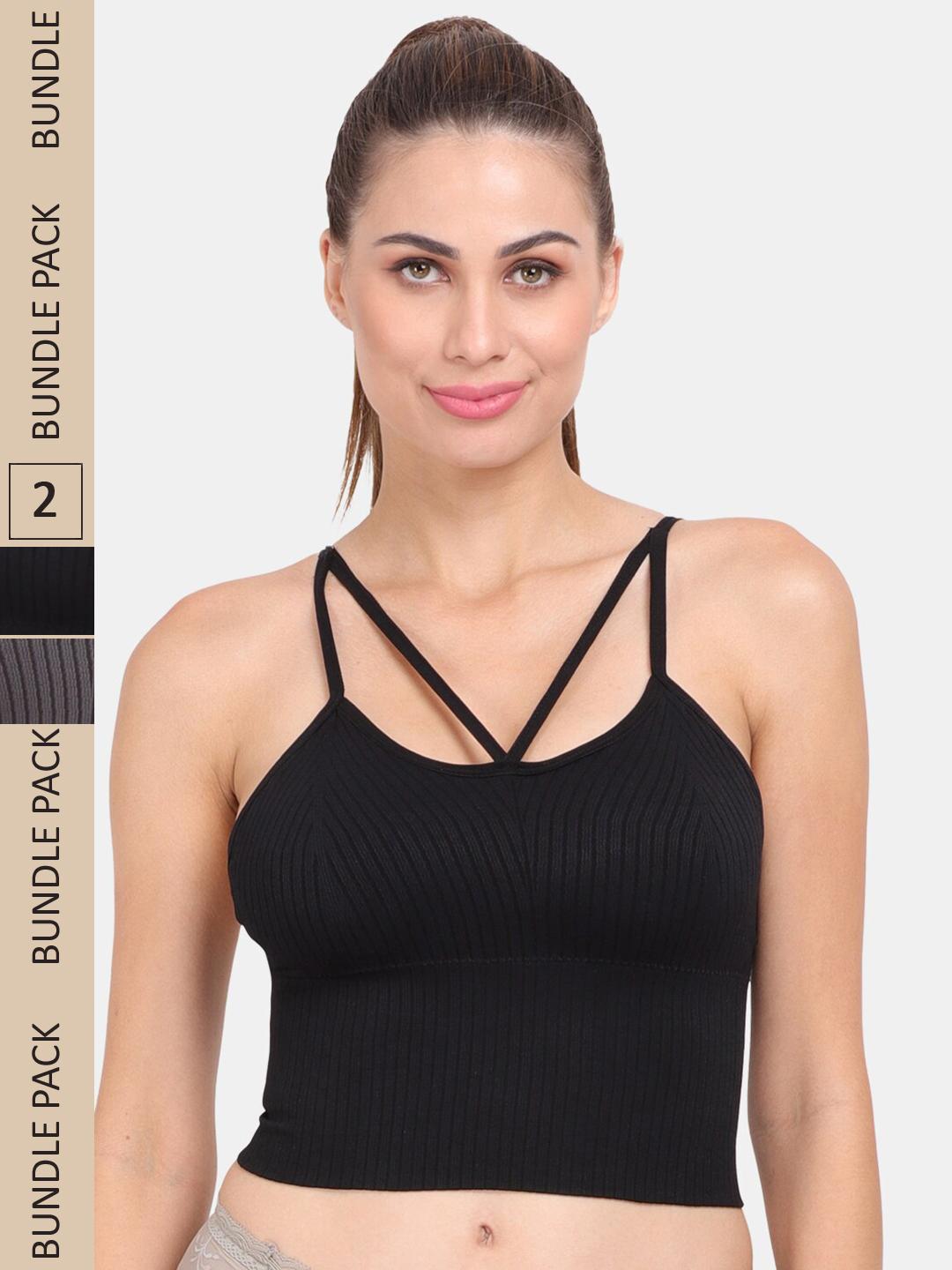 Buy Amour Secret Pack Of 2 Lightly Padded Non Wired Workout Bra - - Apparel for Women