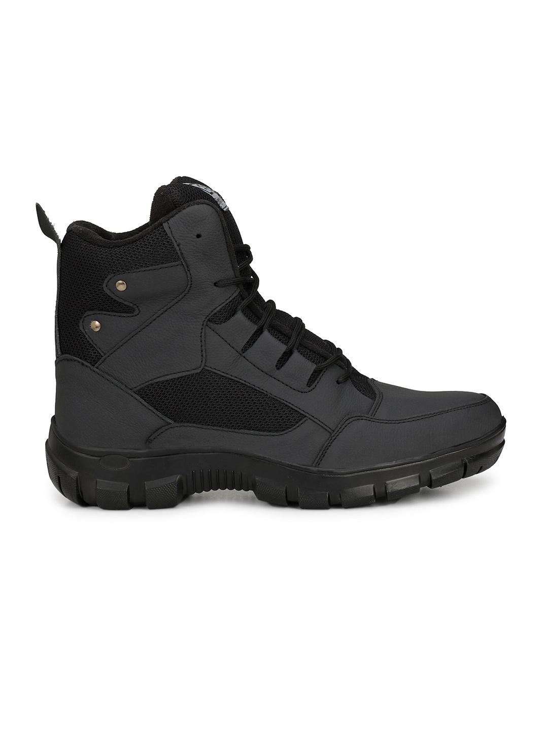 Eego Italy Men Leather Trekking Shoes