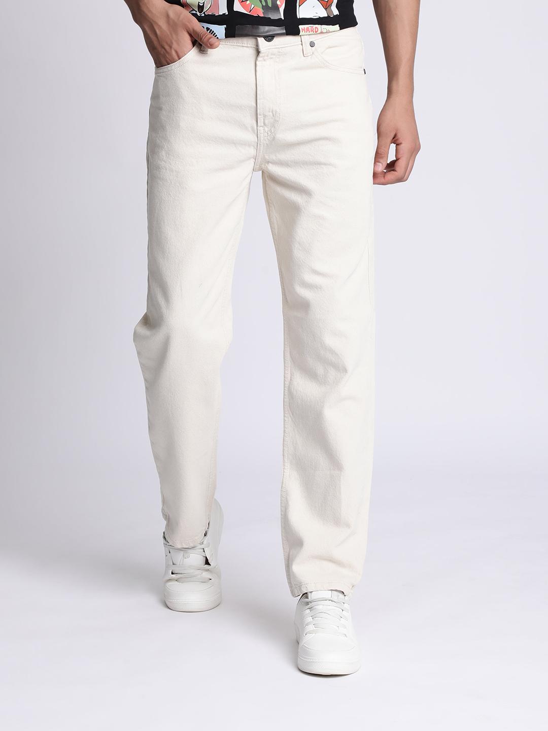Bene Kleed Pure Cotton Mid-Rise Relaxed Fit Denim Jeans