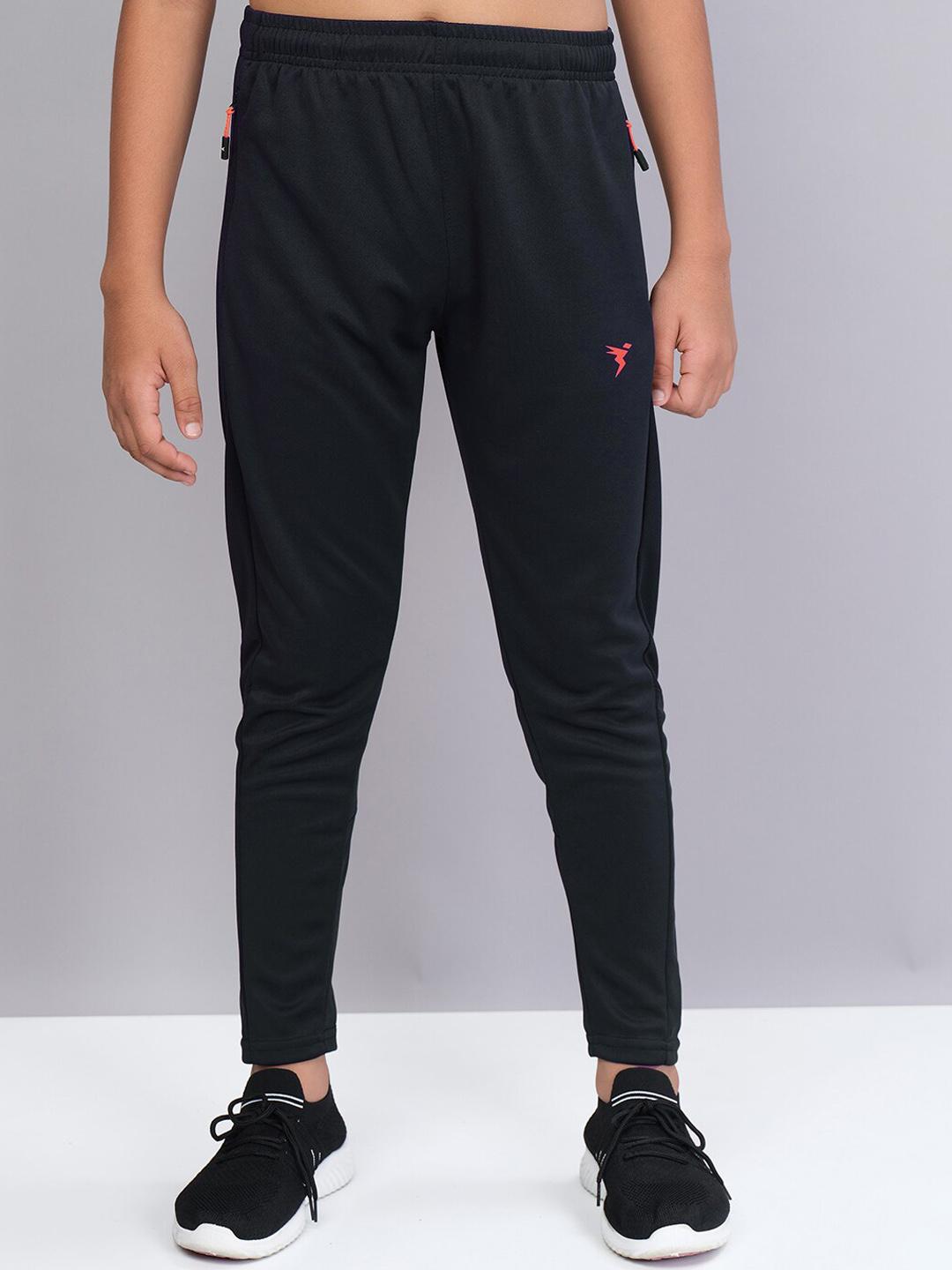 Boys Logo Embroidered Track Pants