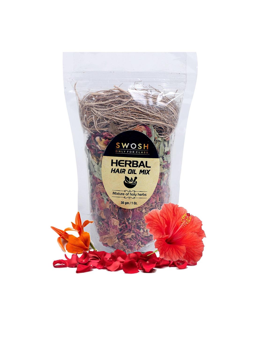 Buy SWOSH Herbal Hair Oil Mix DIY Jadibuti Dry Herbs For Hair Oil Infusion 30 G - - Personal Care for Unisex