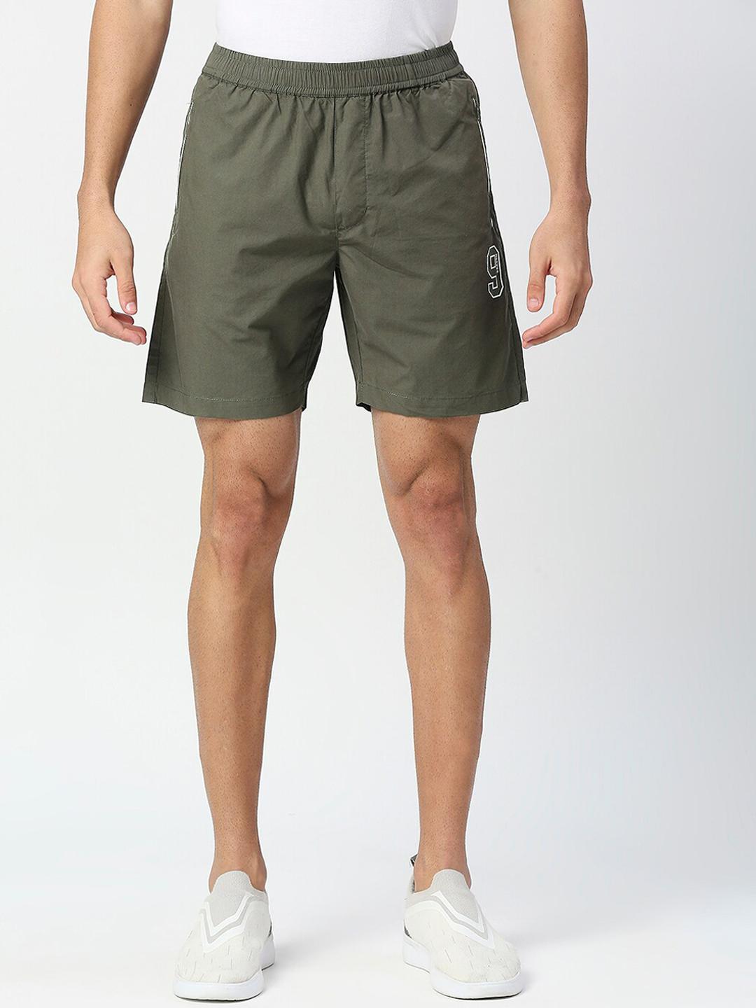 Buy Beevee Men Olive Green Outdoor Sports Shorts - Shorts for Men ...