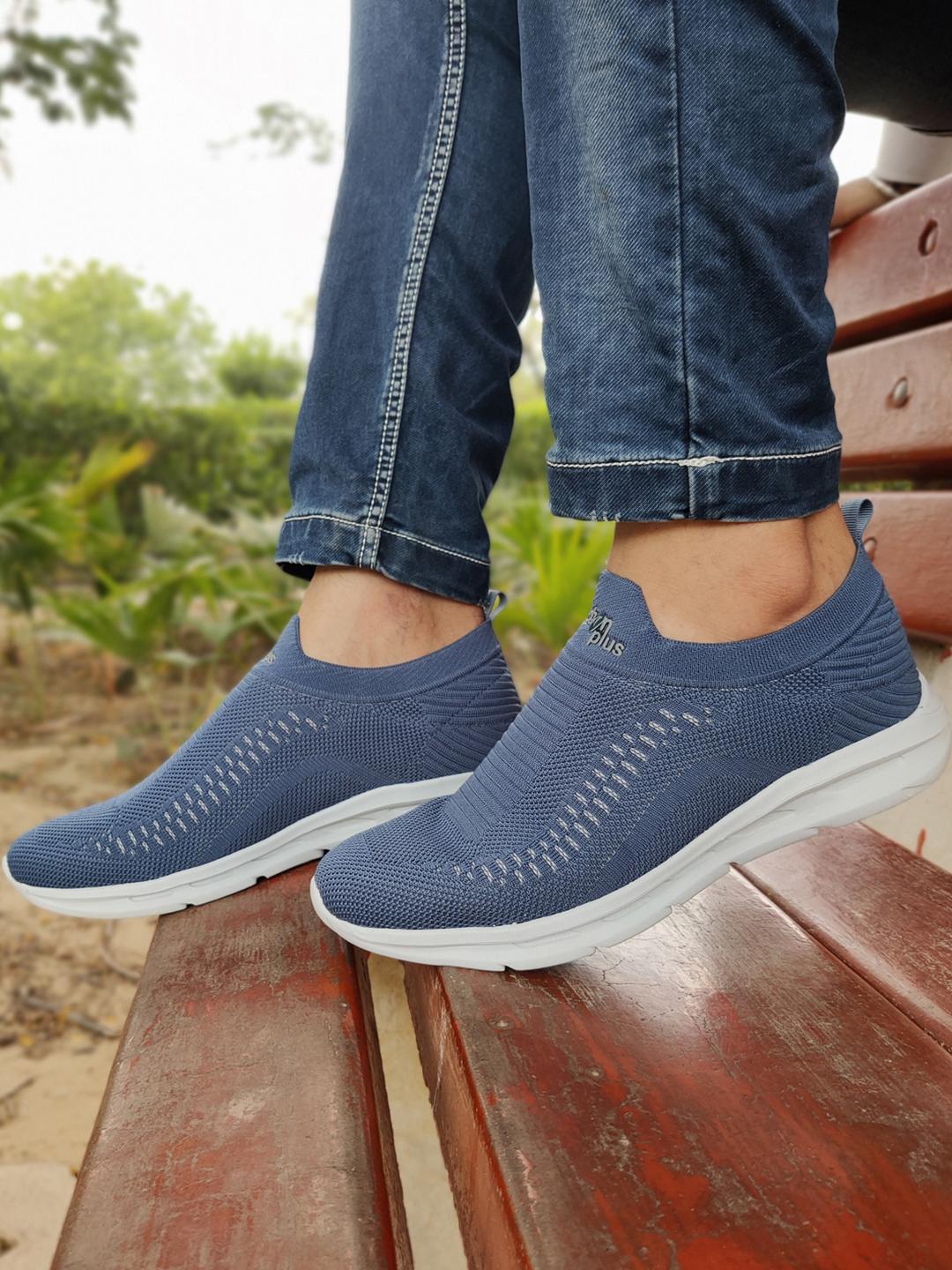 Buy Action Men Woven Design Comfort Insole Mesh Sneakers - Casual Shoes ...