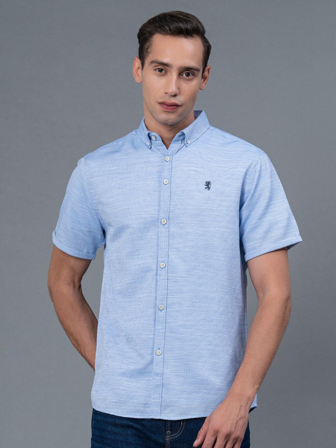 Red Tape Regular Fit Button-Down Collar Casual Shirt