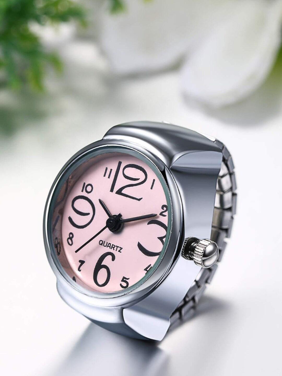 Wtch Rings Buy YouBella Silver Plated Adjustable Watch Finger Ring - Ring for ...
