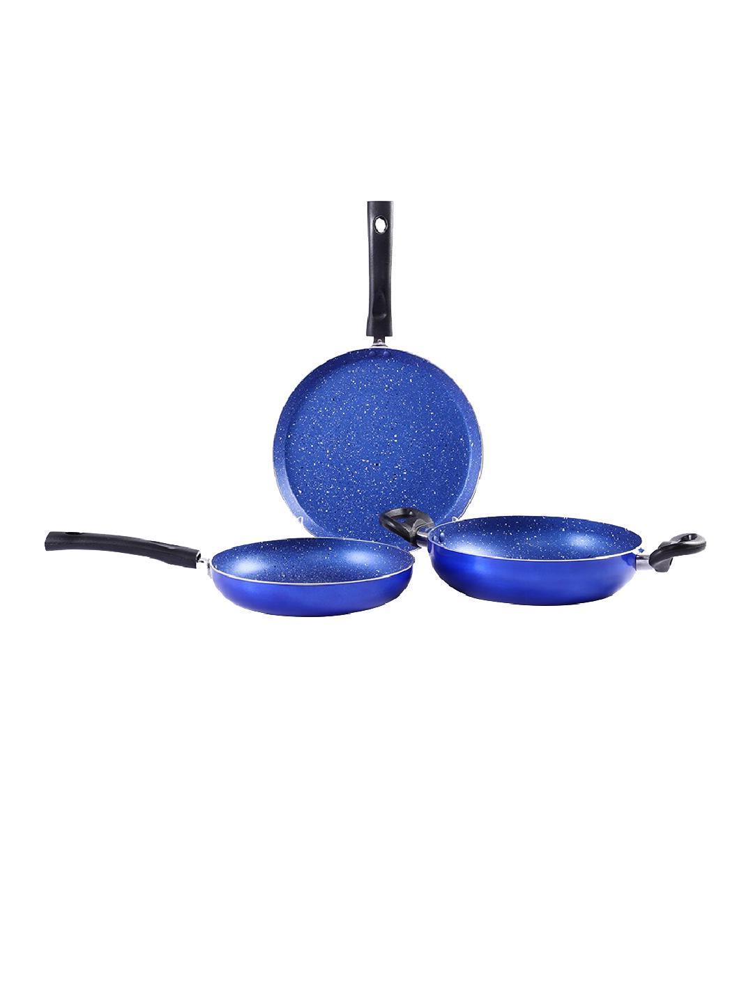 Wonderchef Tivoli 3 Pieces Blue Cookware Set Rs. 810 - Myntra
