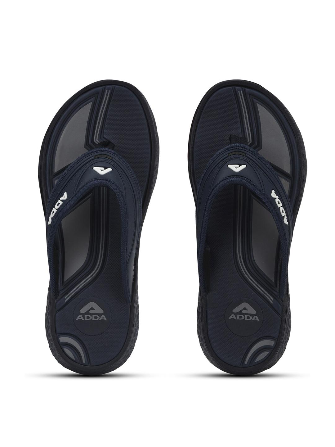 Buy Adda Men Self Design Thong Flip Flops - Flip Flops for Men 22662610 ...