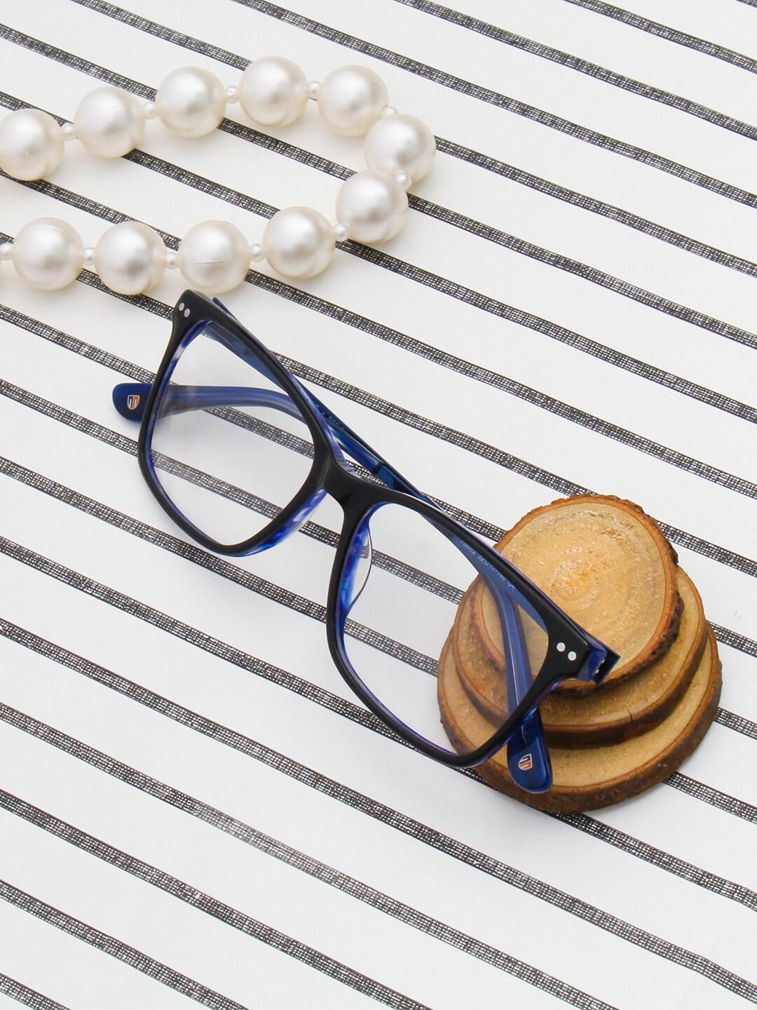 Buy Ted Smith Full Rim Wayfarer Frames PERKY_C4 - Frames for Unisex ...