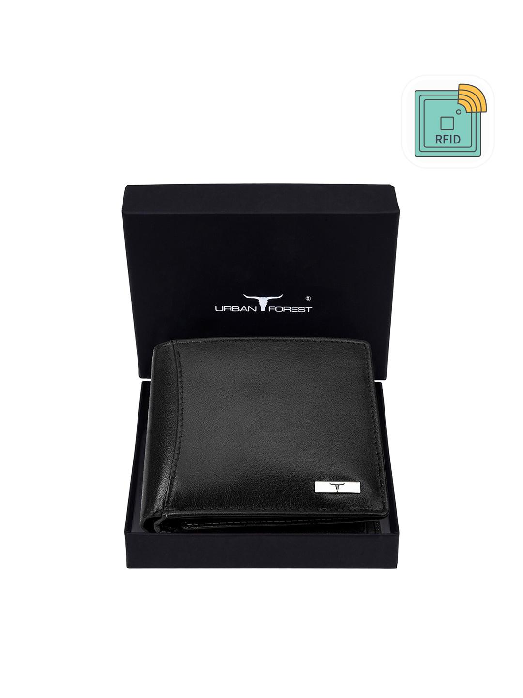 Buy URBAN FOREST Men Leather RFID Two Fold Wallet -  - Accessories for Men