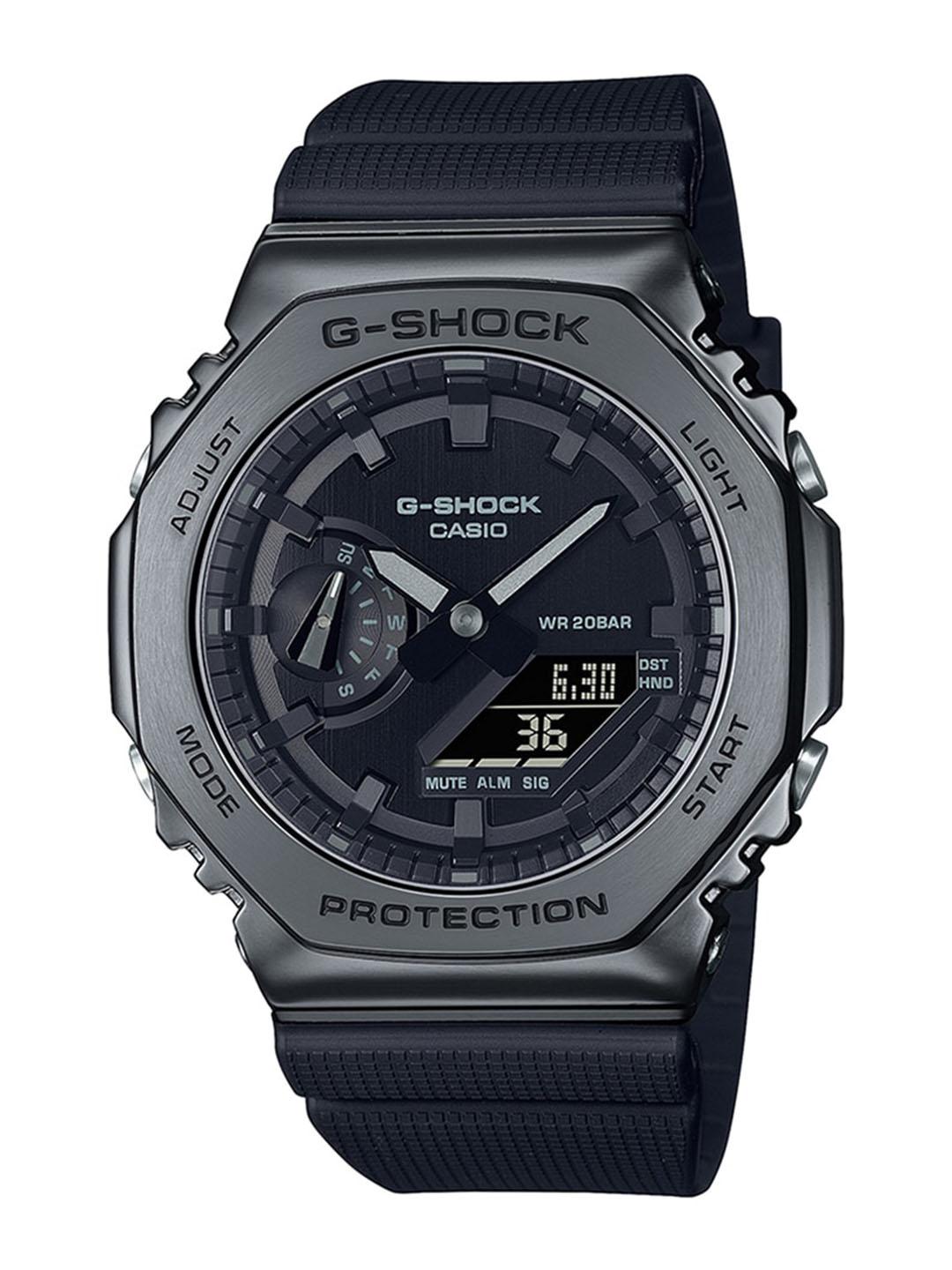 Buy CASIO Men G Shock GM 2100BB 1ADR Black Ana Digi Dial Black Resin Strap Watch G1371 - - Accessories for Men