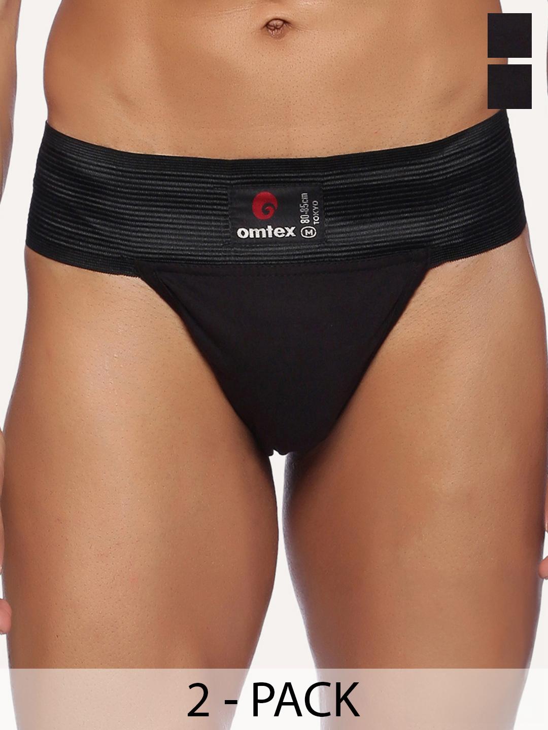 Buy Omtex Men Pack Of 2 Cotton Basic Briefs -  - Apparel for Men