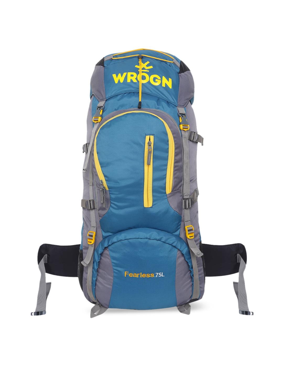 Buy WROGN Logo Printed Waterproof Rucksacks With Rain Cover -  - Accessories for Unisex