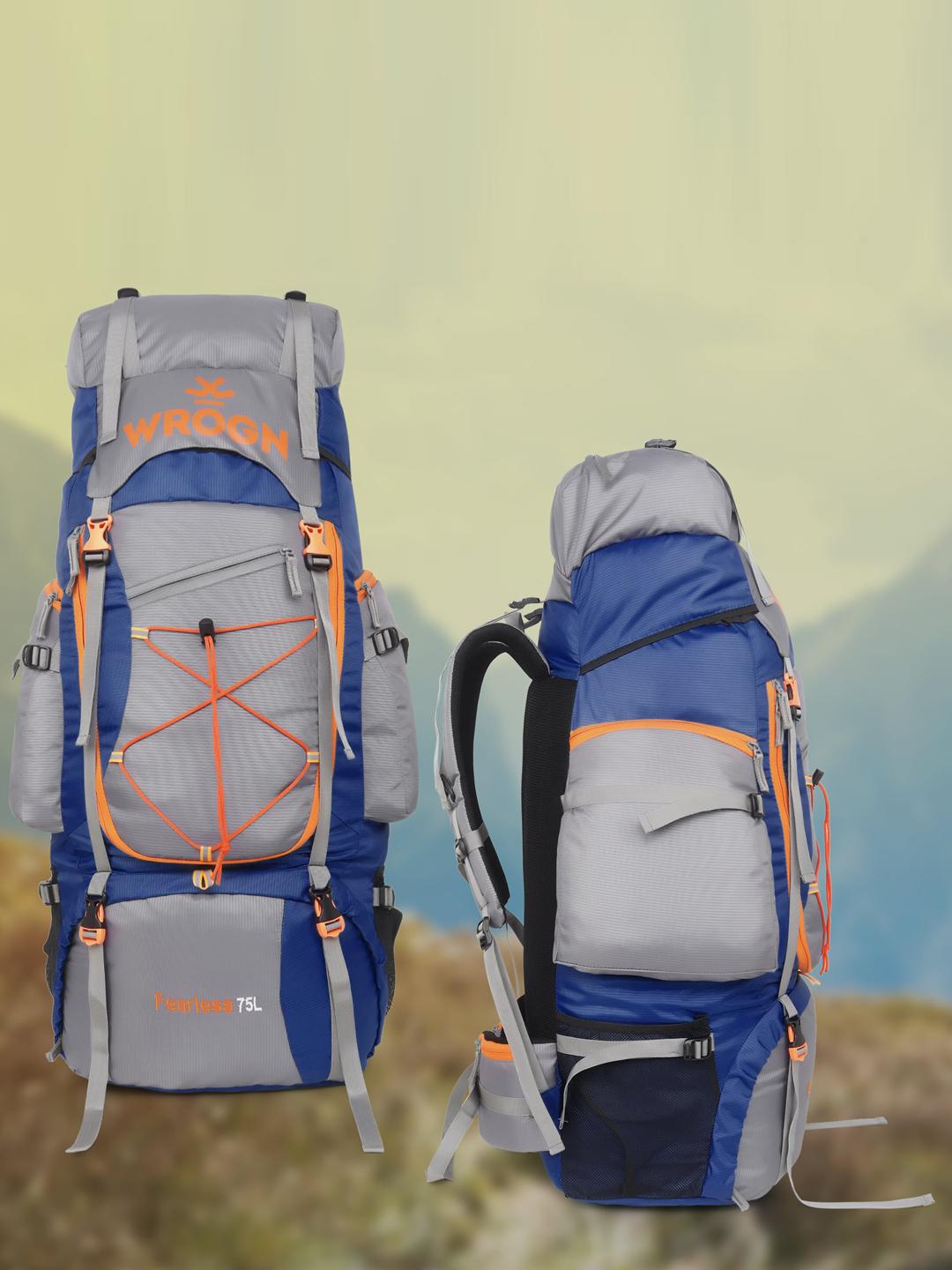 Buy WROGN Logo Printed Waterproof Rucksacks With Rain Cover - Rucksacks ...