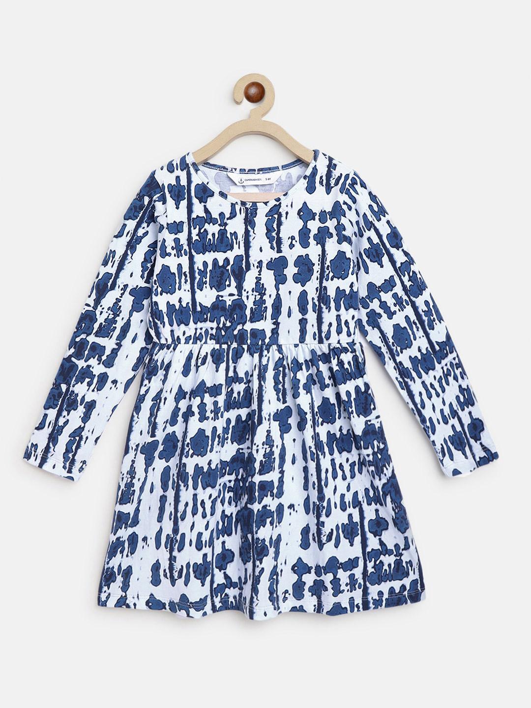 Campana Girls Lily Long Sleeves Printed T-Shirt - Peach