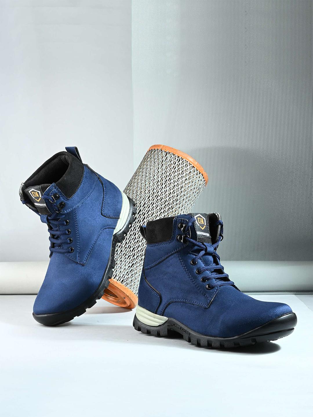 Buy Eego Italy Men Mid Top Biker Boots -  - Footwear for Men