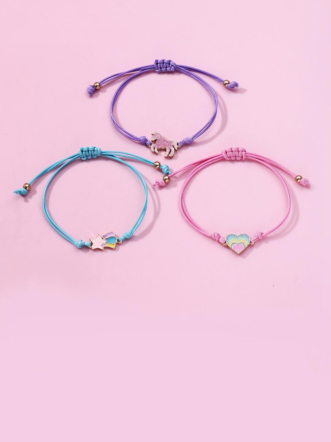 Buy EL REGALO Girls Set Of 3 Bracelets -  - Accessories for Girls