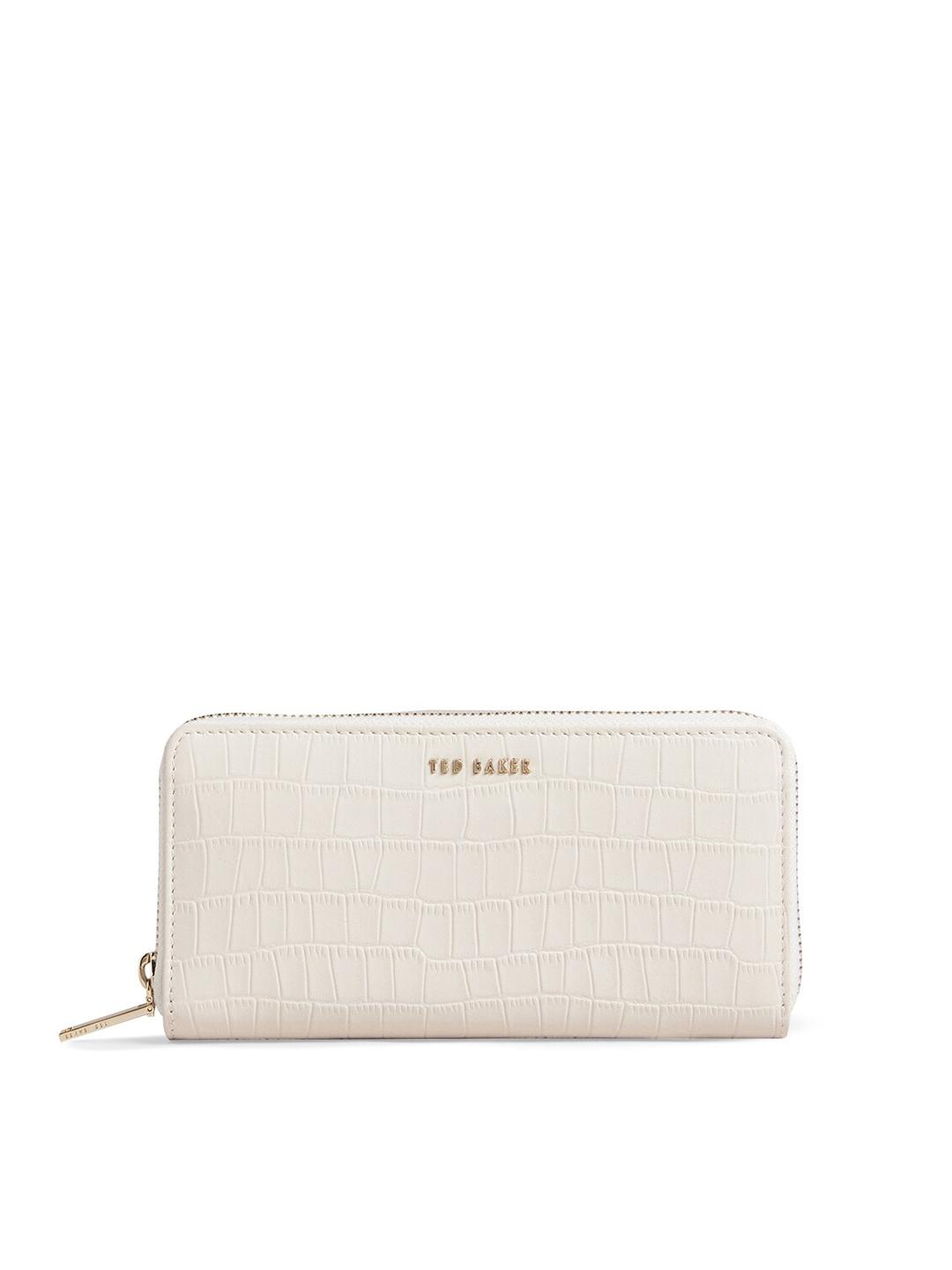 Buy Ted Baker Women Textured Leather Zip Around Wallet - Wallets for ...