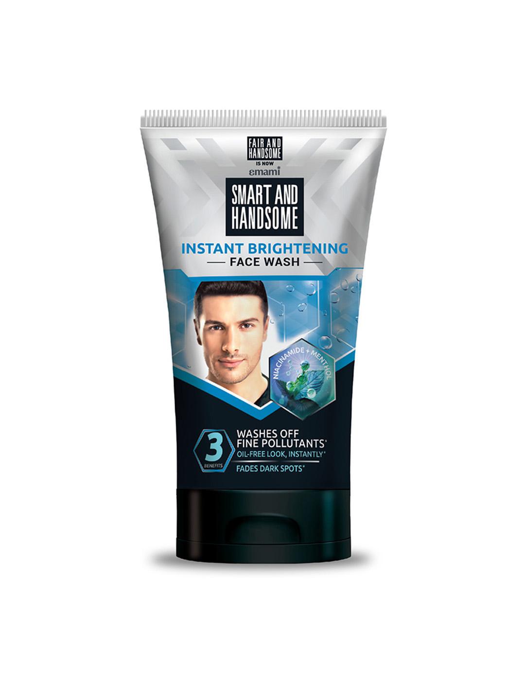 Buy Smart And Handsome Instant Radiance Alcohol Free Face Wash With Vitamin B3 150 G - - Personal Care for Unisex