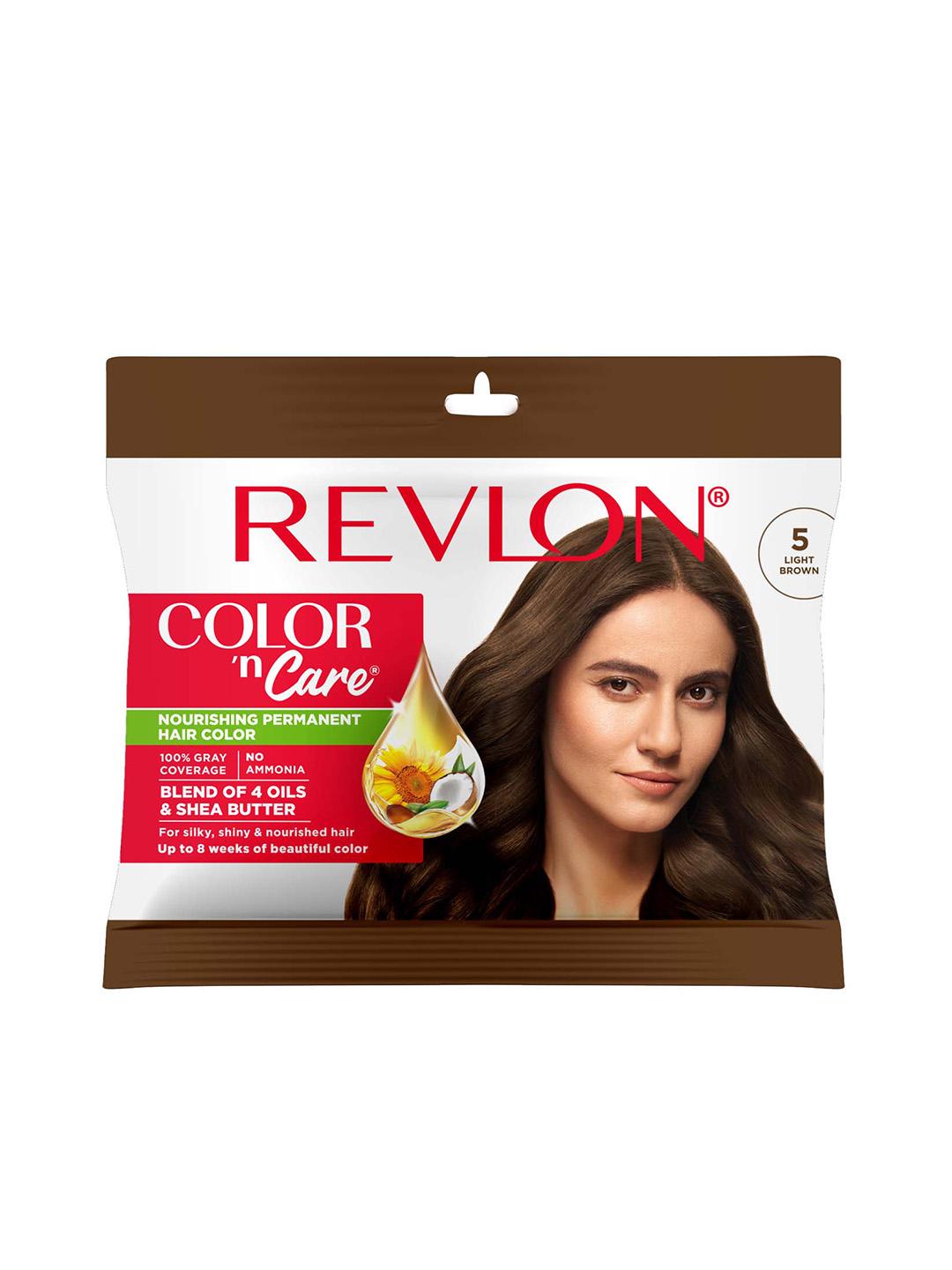 Buy Revlon Color N Care Nourishing Permanent Hair Colour With Shea Butter Light Brown 5 - - Personal Care for Women