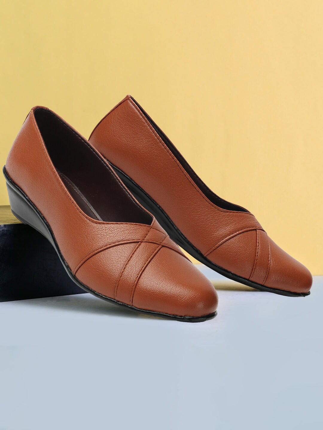 Buy Colo Textured Wedge Heel Pumps -  - Footwear for Women