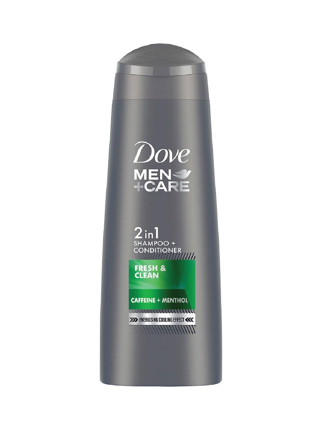 Buy Dove Men +Care Fresh & Clean 2 In 1 Shampoo + Conditioner With Caffeine & Menthol   180ml -  - Personal Care for Men