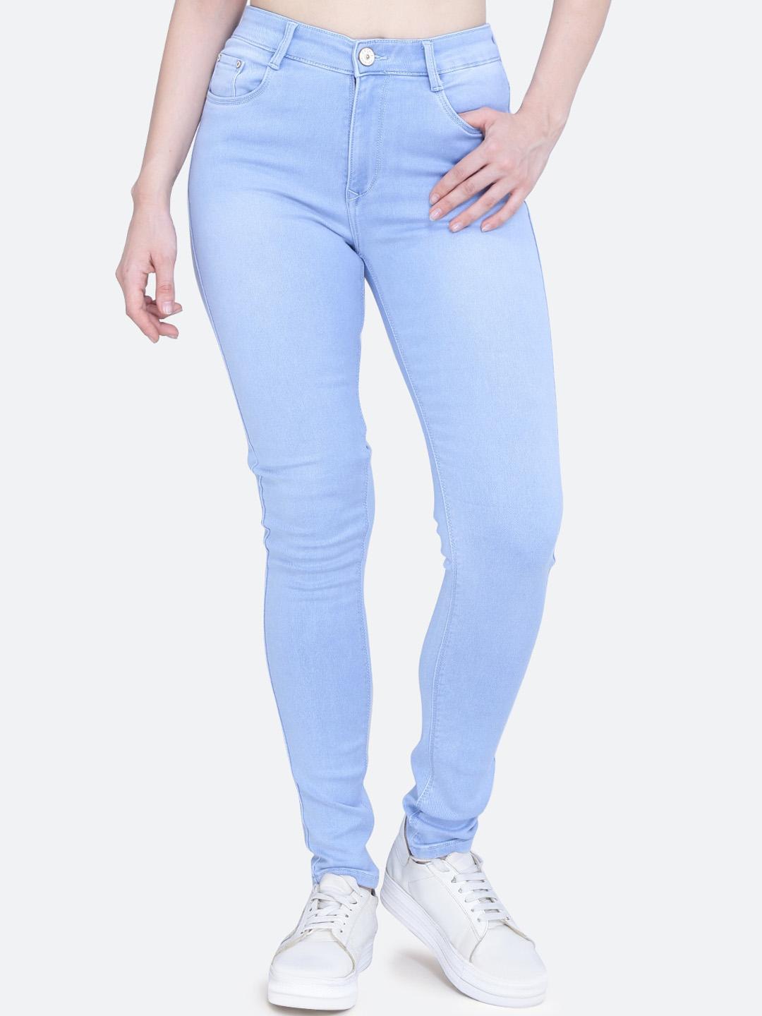 FCK-3 Women Comfort High-Rise Clean Look Retro Denims Stretchable Jeans