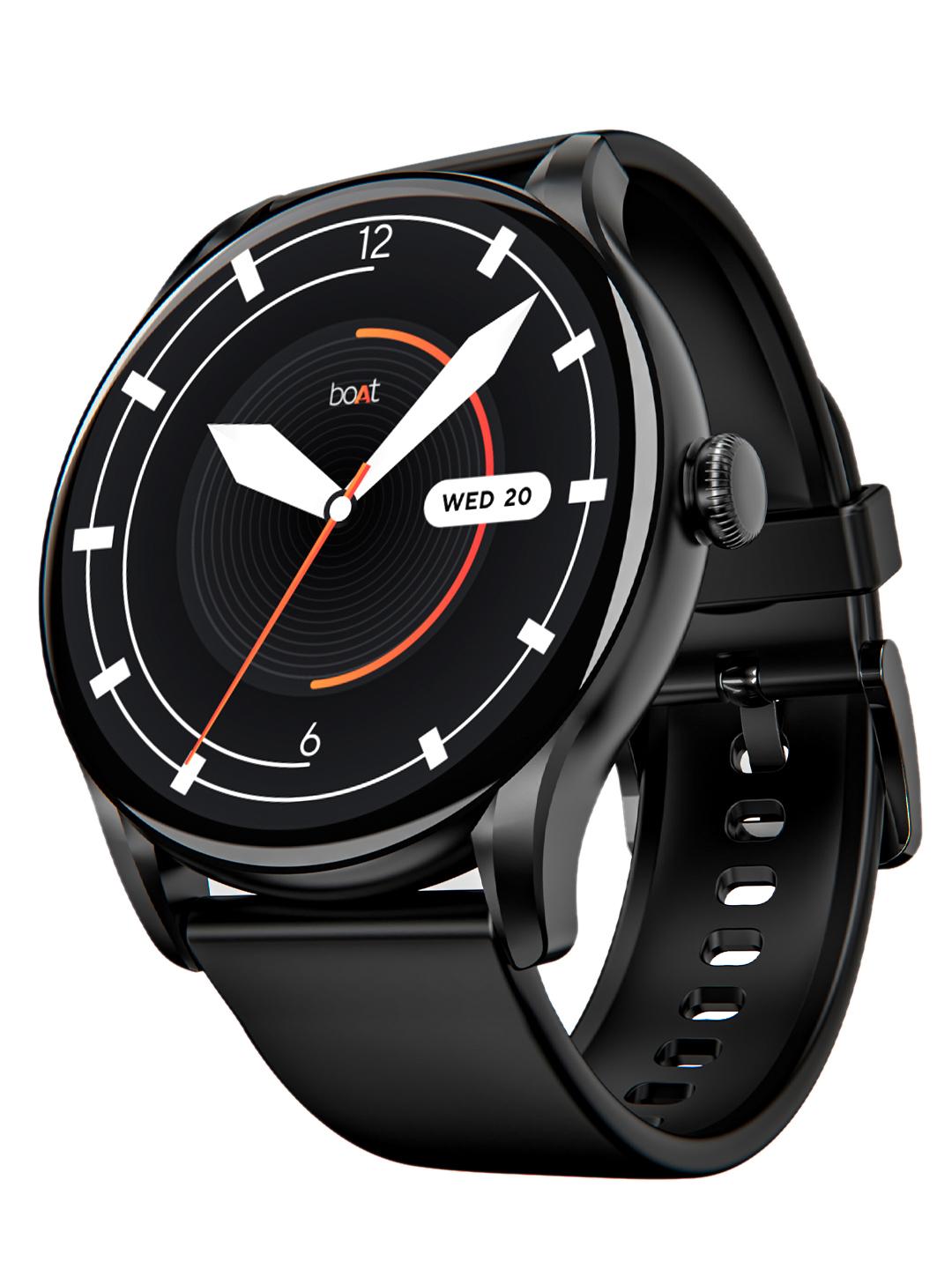 Buy BoAt Lunar Connect Ace 1.43 AMOLED Display With BT Calling 100 ...
