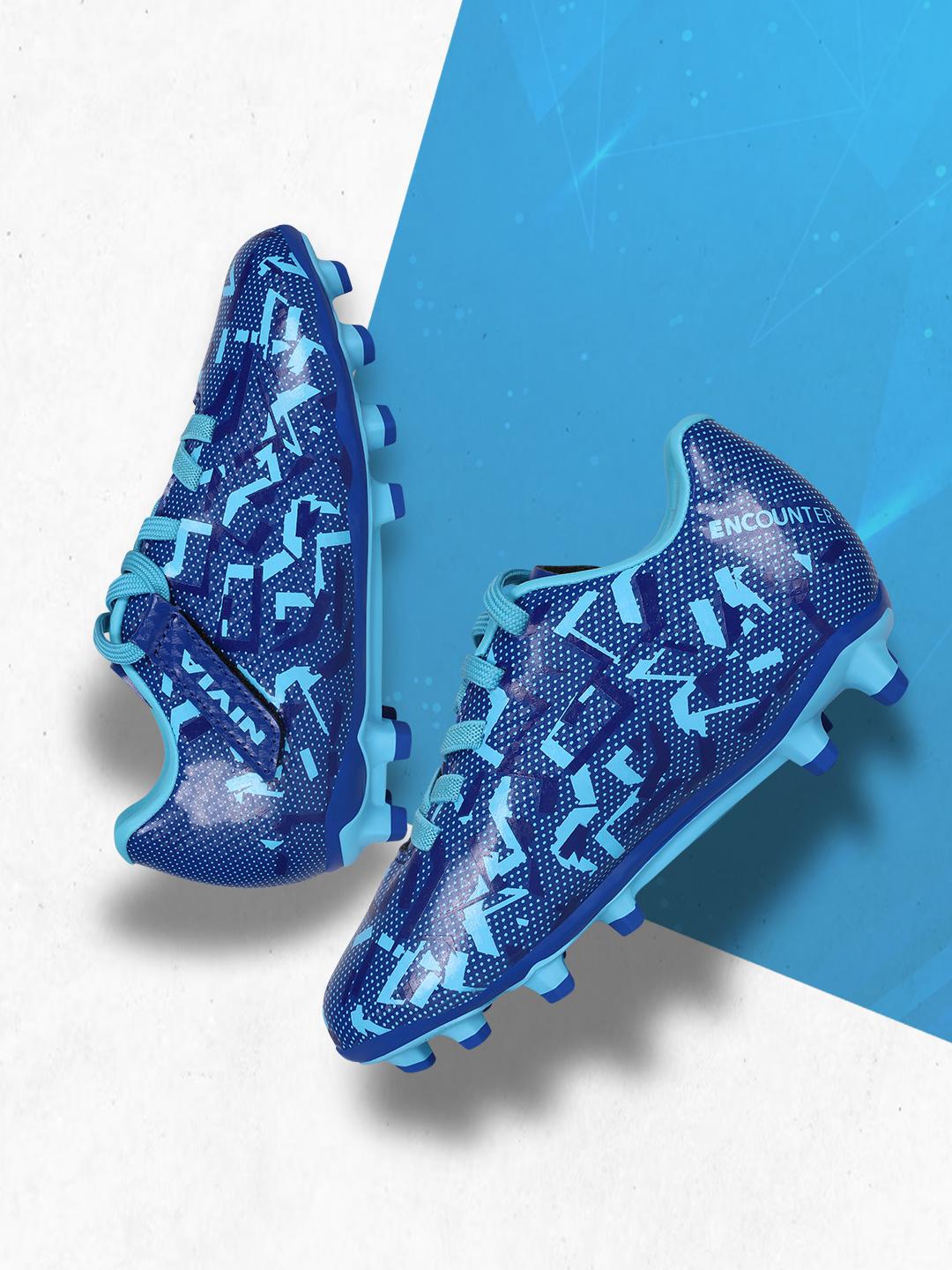 Buy NIVIA Encounter 10.0 For Kids With Lightweight Football Shoes For Hard & Grassy Surfaces -  - Footwear for Unisex Kids