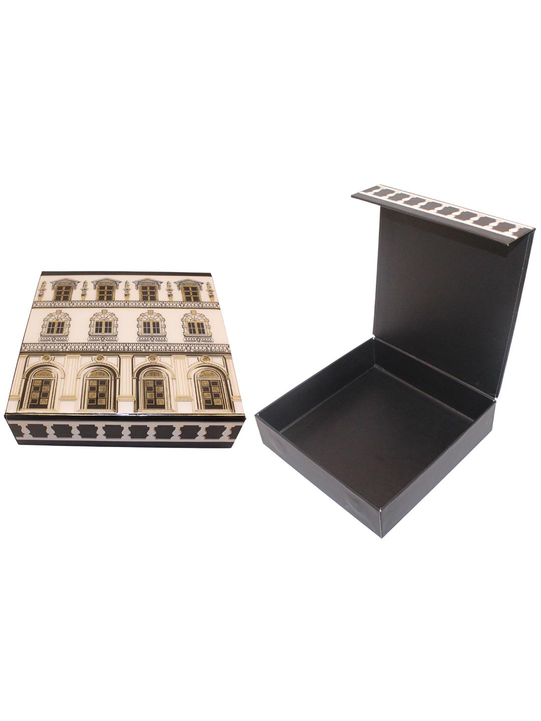 Buy Izzhaar Black & White Roman Sweet Box - Organisers for Unisex ...