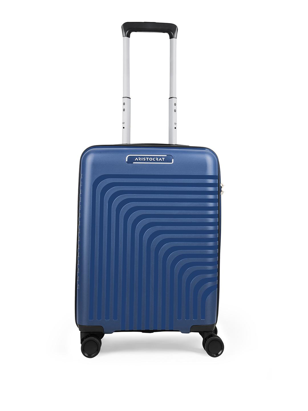 Buy Aristocrat Wego 360 Rotation Textured Cabin Trolley Suitcase - - Accessories for Unisex