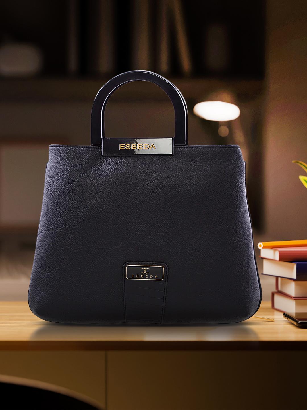 Buy ESBEDA Solid Small Structured Handheld Bag -  - Accessories for Women