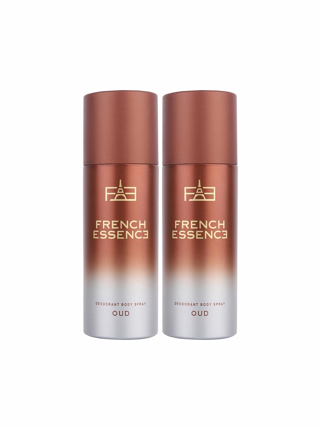 Buy FRENCH ESSENCE Men Set Of 2 Oud Long Lasting Deodorants   150ml Each -  - Personal Care for Men