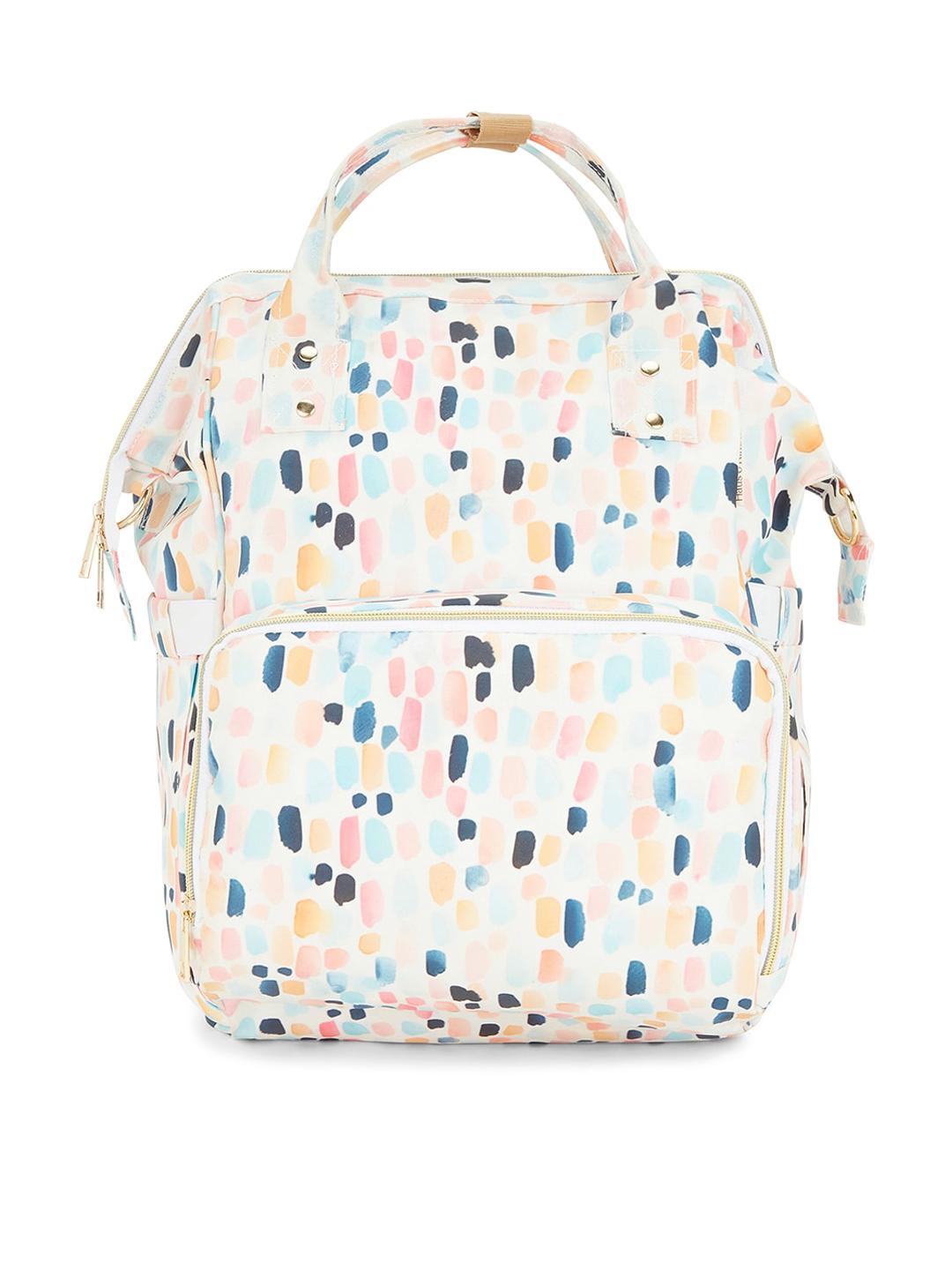 Buy Haus & Kinder Printed Canvas Water Resistant 20L Diaper Backpack -  - Accessories for Unisex Kids