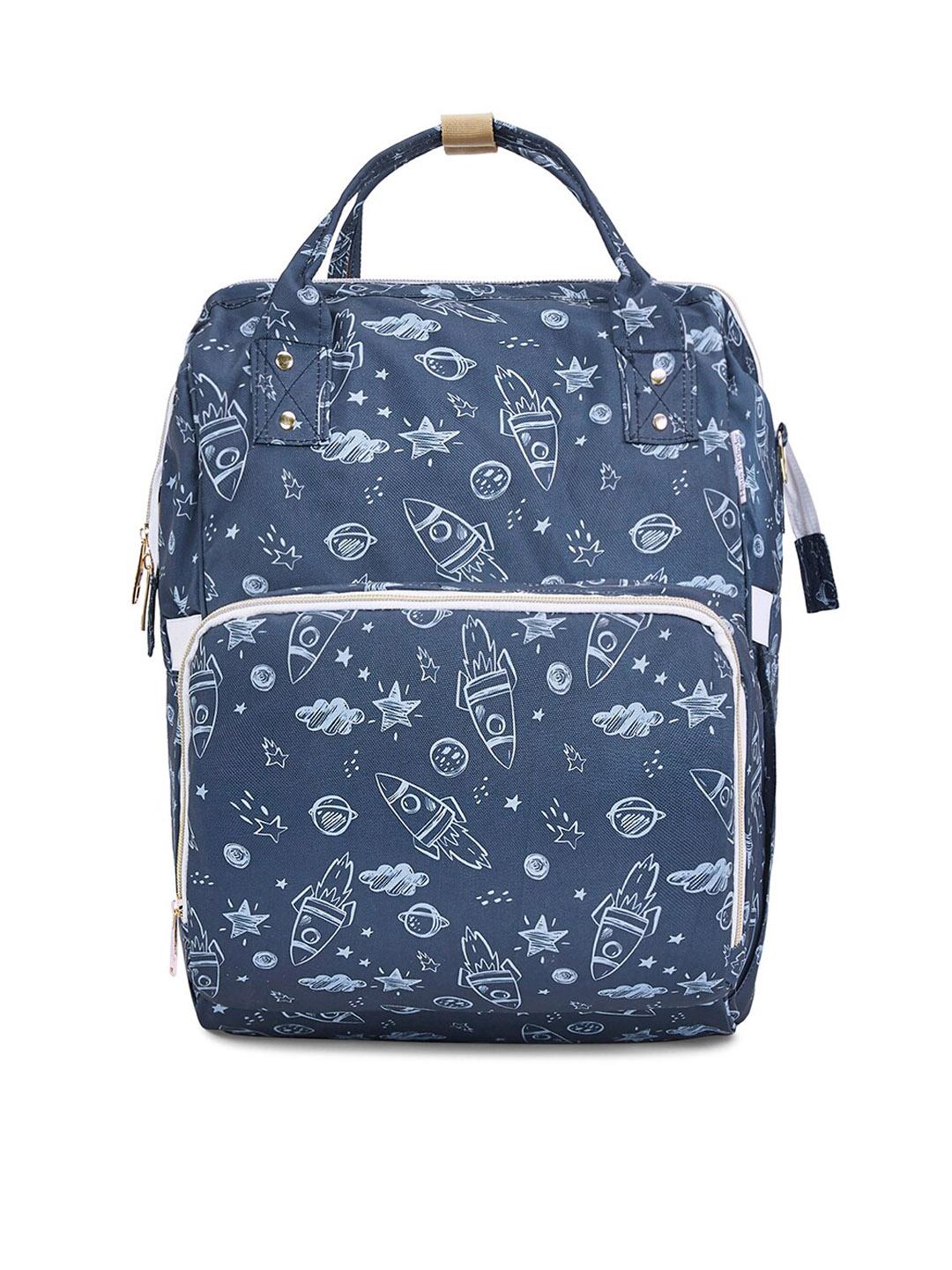 Buy Haus & Kinder Kids Printed Canvas Water Resistant 20L Diaper Backpack - - Accessories for Unisex Kids