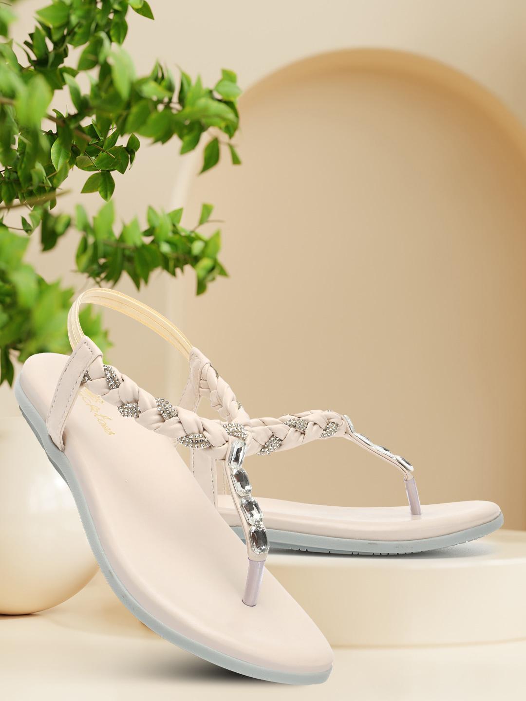 Casual Fashion Backstrap Open Toe Flats