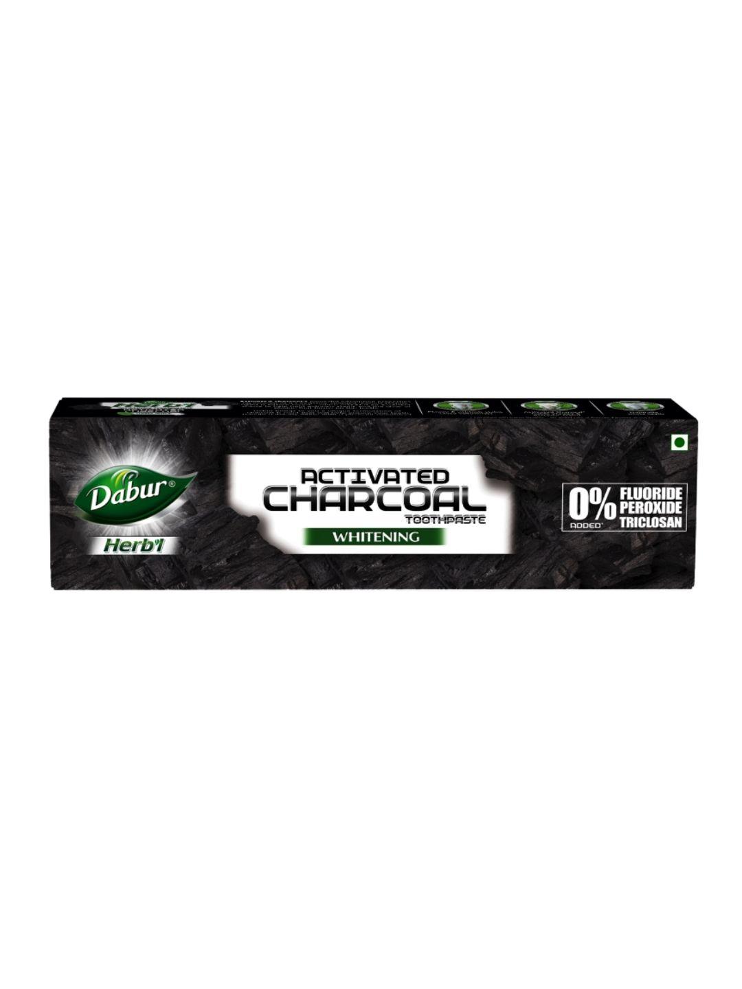 Buy Dabur Herbl Activated Charcoal Fluoride Free Toothpaste 120g - - Personal Care for Unisex