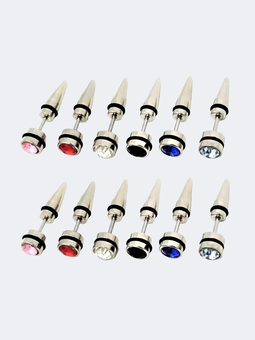 Buy KARISHMA KREATIONS Men Set Of 6 Stainless Steel Studs - - Accessories for Men