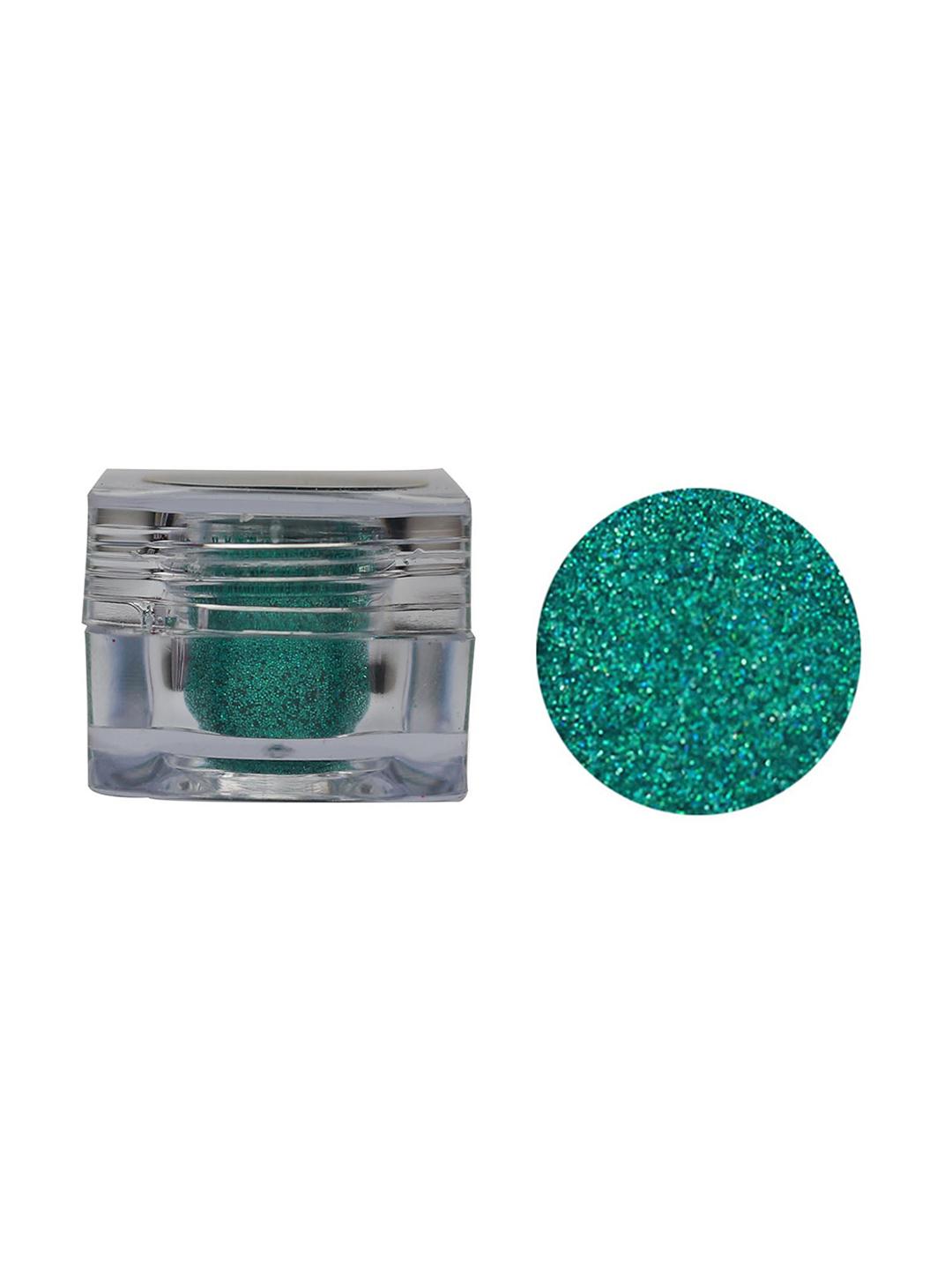 Buy Veoni BELLE Waterproof Sea Green Pigment Powder Glitter Eyeshadow Palette (5g) - - Personal Care for Women