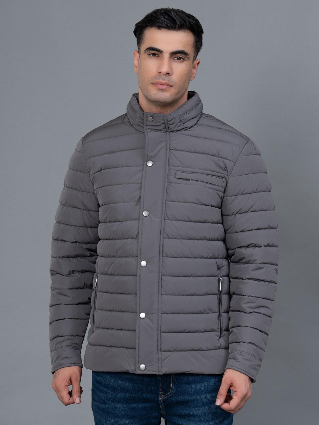 Kaleidoscope Jaune Bleu Men's Stand Collar Padded Jacket main image 1