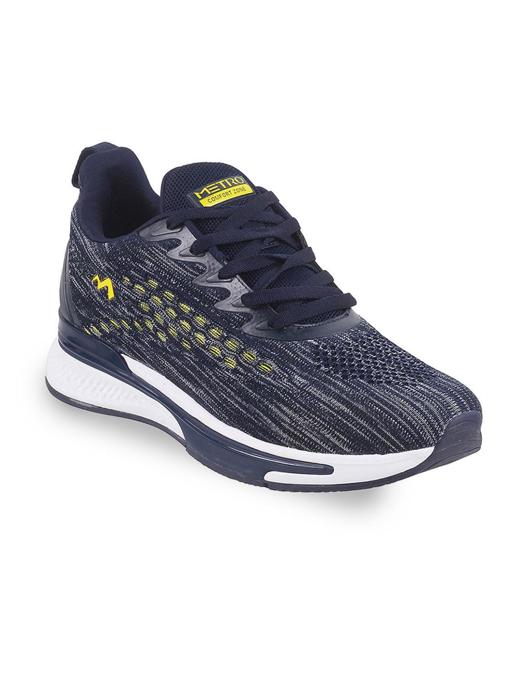 Buy Metro Men Textile Walking Shoes -  - Footwear for Men