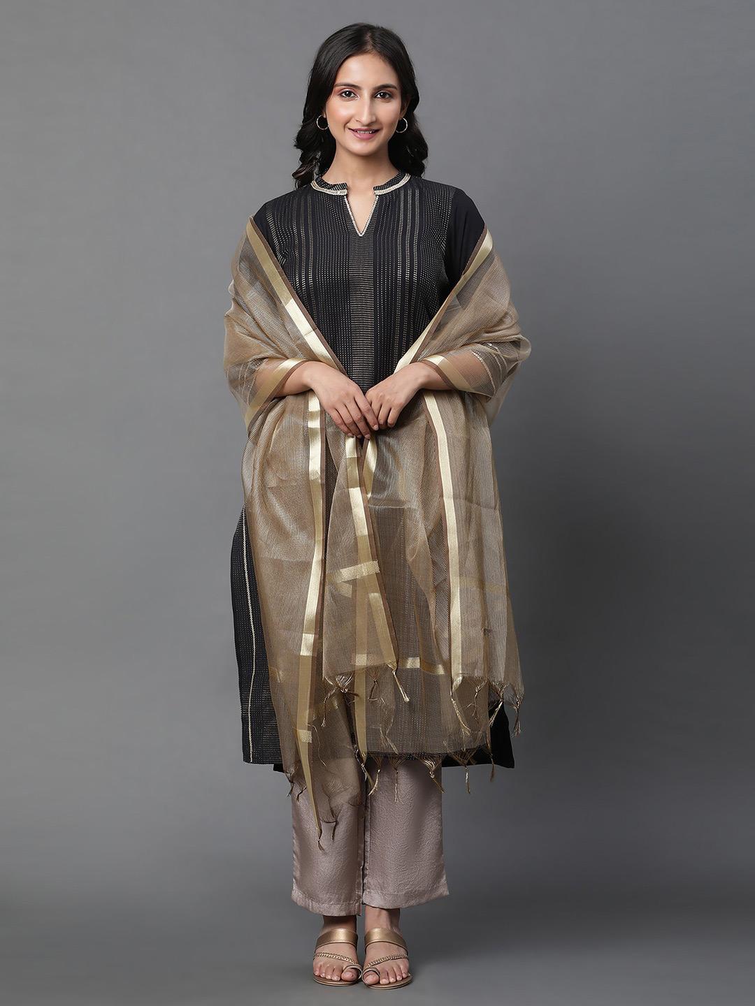 AURELIA Zari Detailed Dupatta