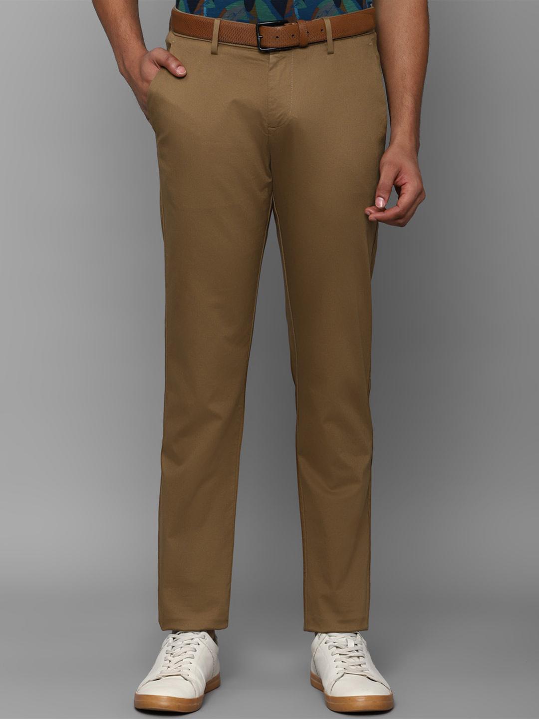 Buy Allen Solly Men Mid Rise Trousers - Trousers for Men 24977136 | Myntra