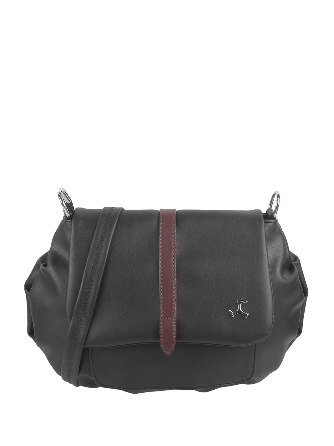 Buy Mochi Solid Structured Sling Bag - - Accessories for Women