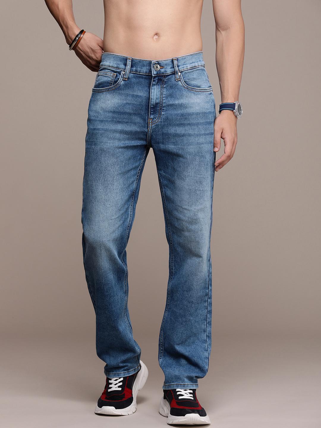 Roadster Men Light Fade Regular Fit Stretchable Jeans