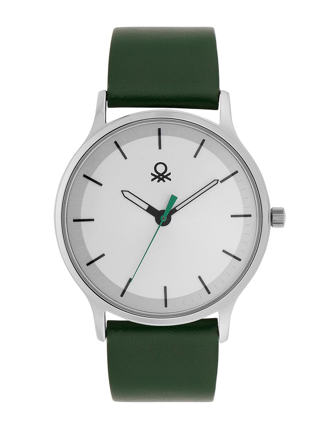 Buy United Colors Of Benetton Men Leather Straps Analogue Watch UWUCG1400 - - Accessories for Men