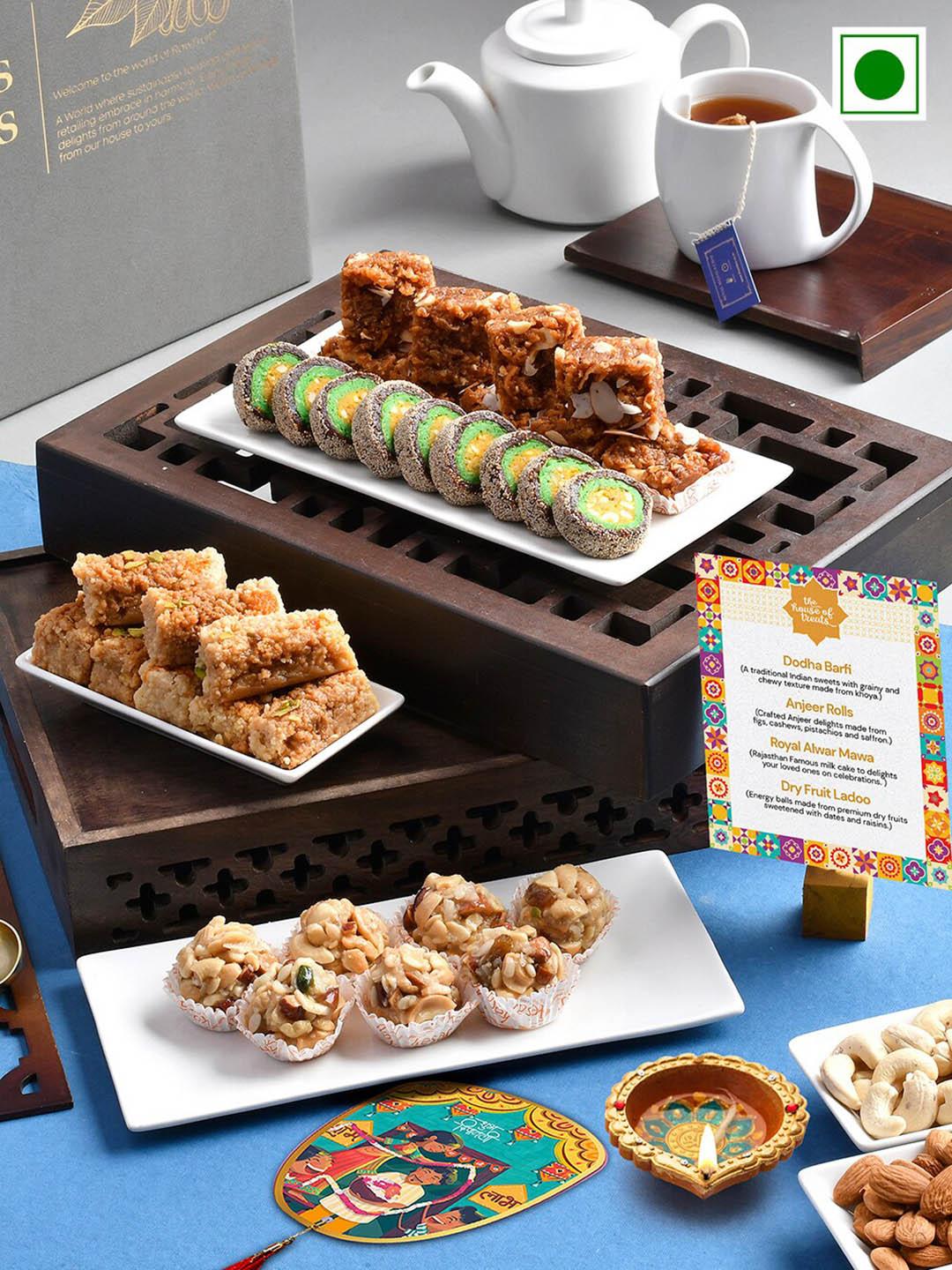 Buy RawFruit Diwali Sweets 200 Gms Each - Sweets for Unisex 25226870 ...